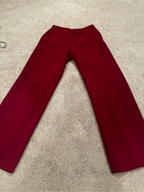 Women’s Classy Dress Pants in Red